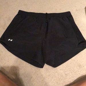 Black under armour shorts